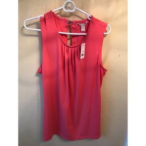 NWT Sleeveless Banana Republic Dress Shirt